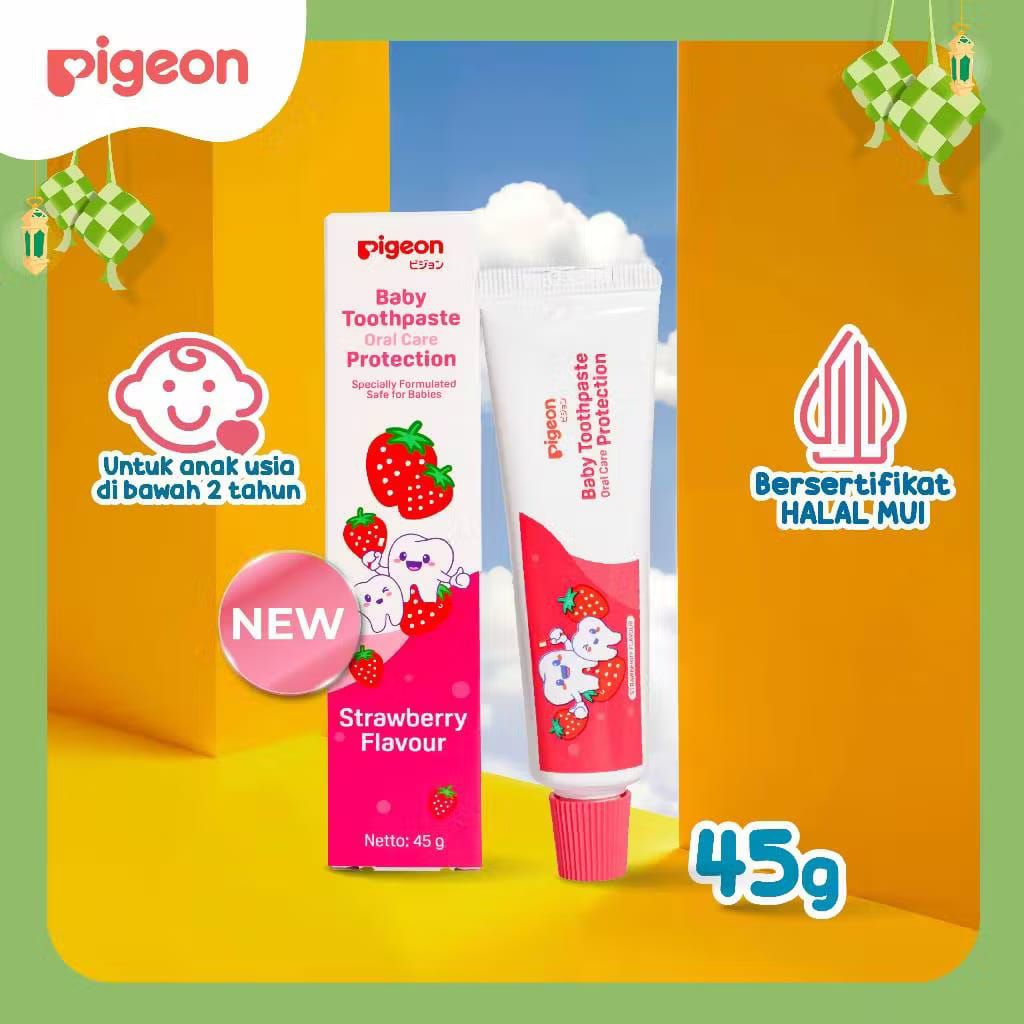 Pigeon pasta gigi strawberry dan jeruk