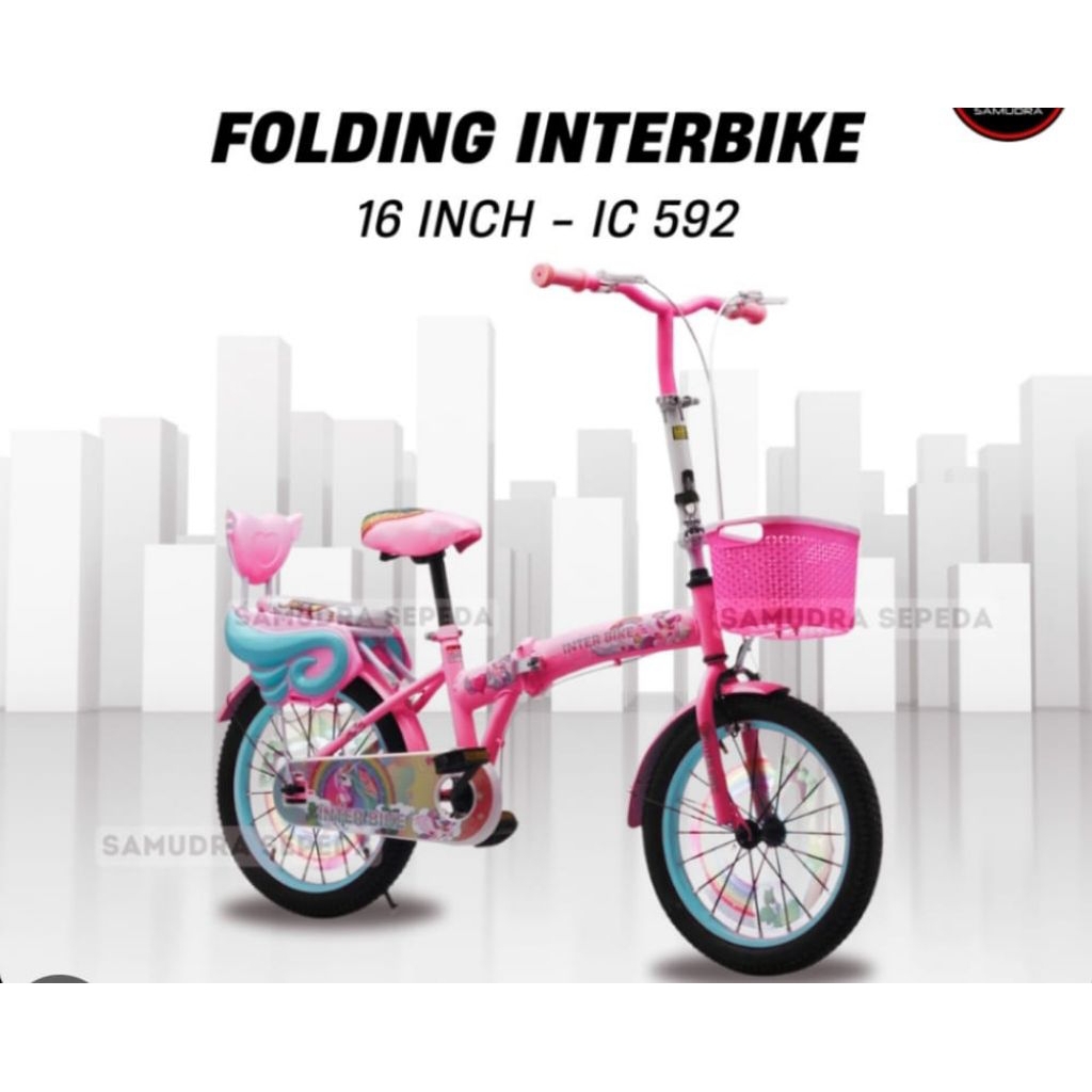 Sepeda Lipat 16" Interbike