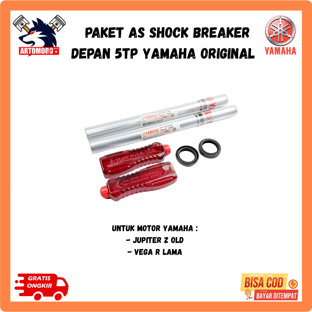 Ori shock depan jupiter z dan vega R old - Paket As Shock Breaker Depan 5TP original