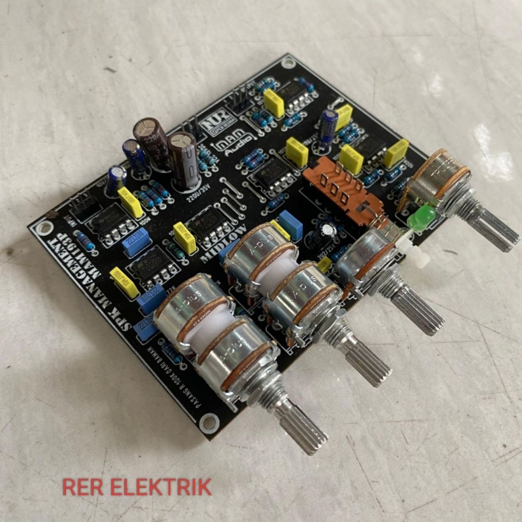 promo Kit ALMS MAM193P Plus Delay LOW MID Sepeaker Management DLMS Analog MID LOW