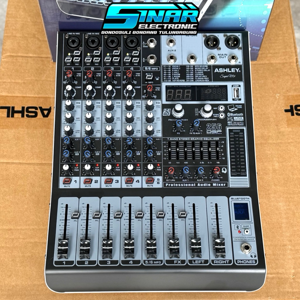 Mixer ASHLEY SUPER M4 TERBARU Compressor Original