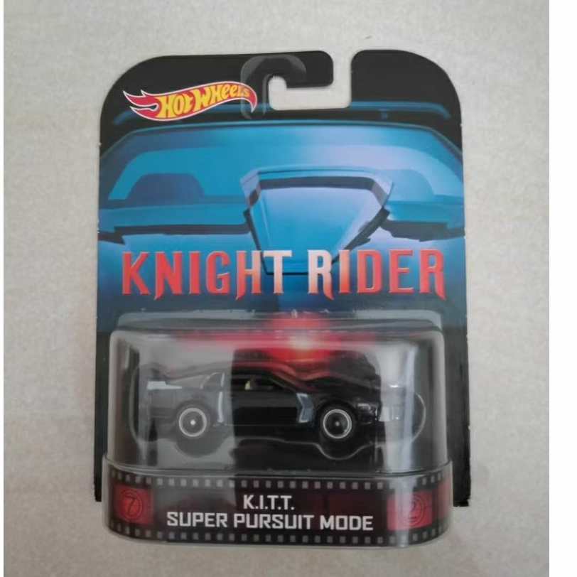 hot wheels retro entertainment KITT super pursuit mode 2013 ban karet langka