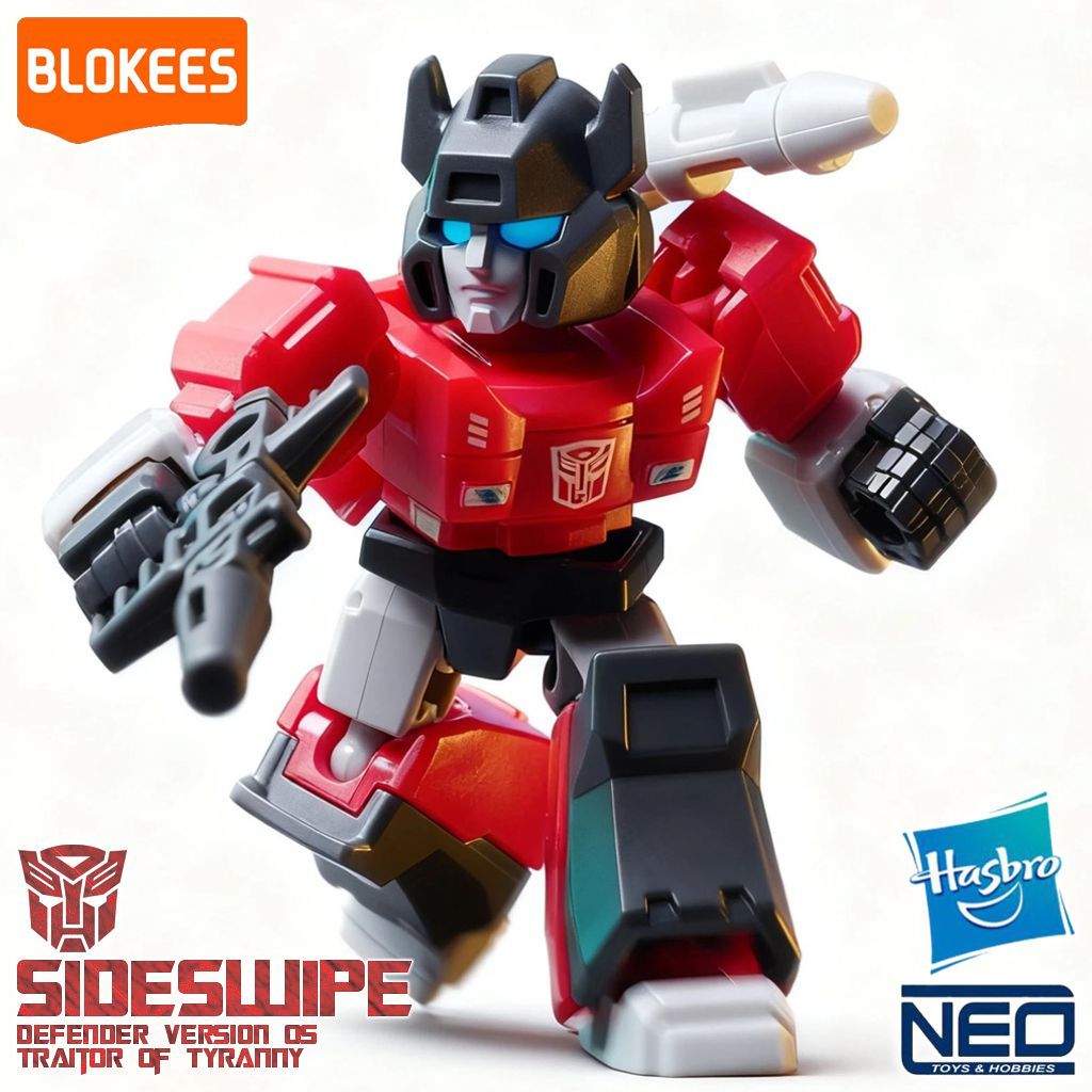 Blokees Transformers Defender Version 05 "Sideswipe"