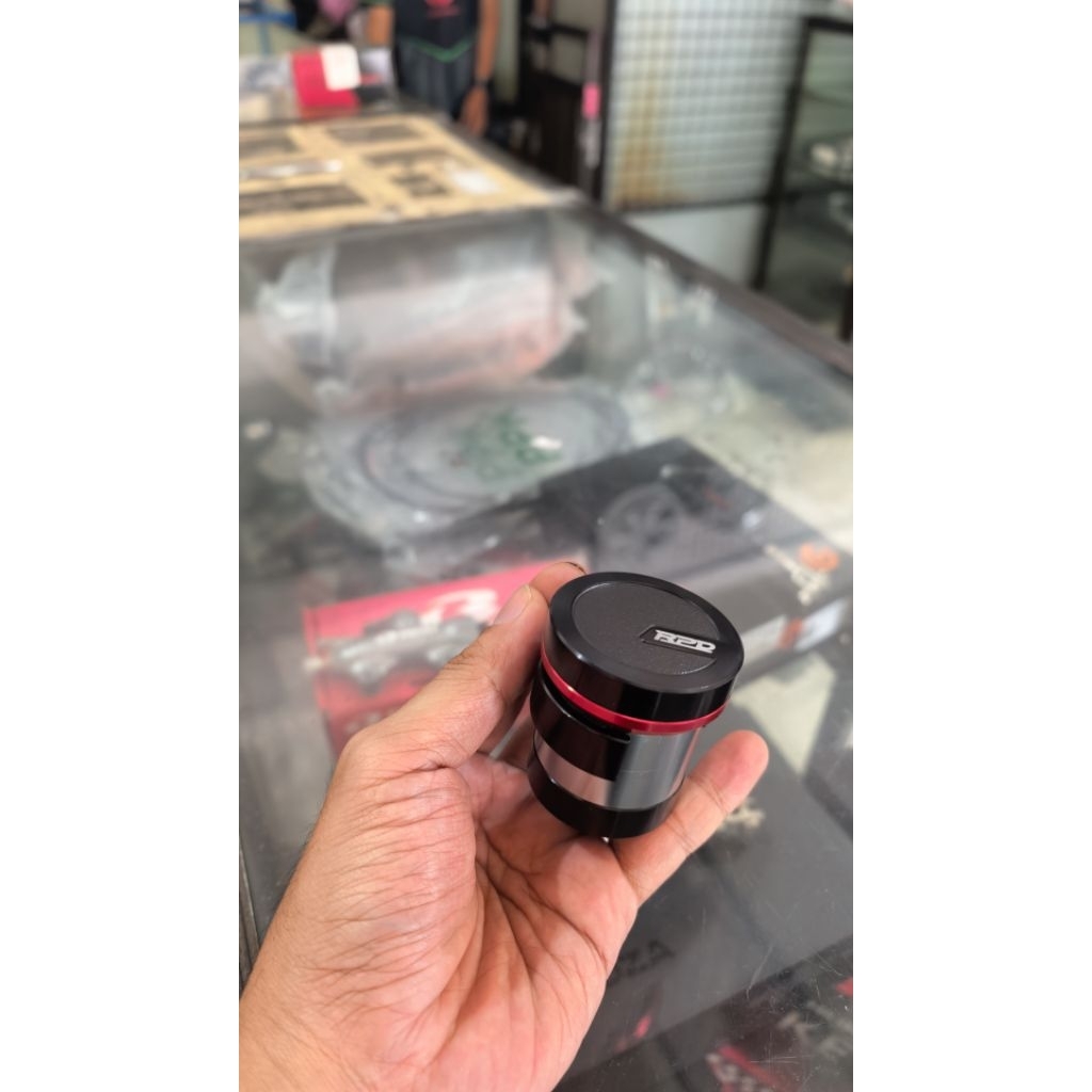 Tabung Minyak Rem Brake Fluid Tank RPD model AEM full aluminium CNC
