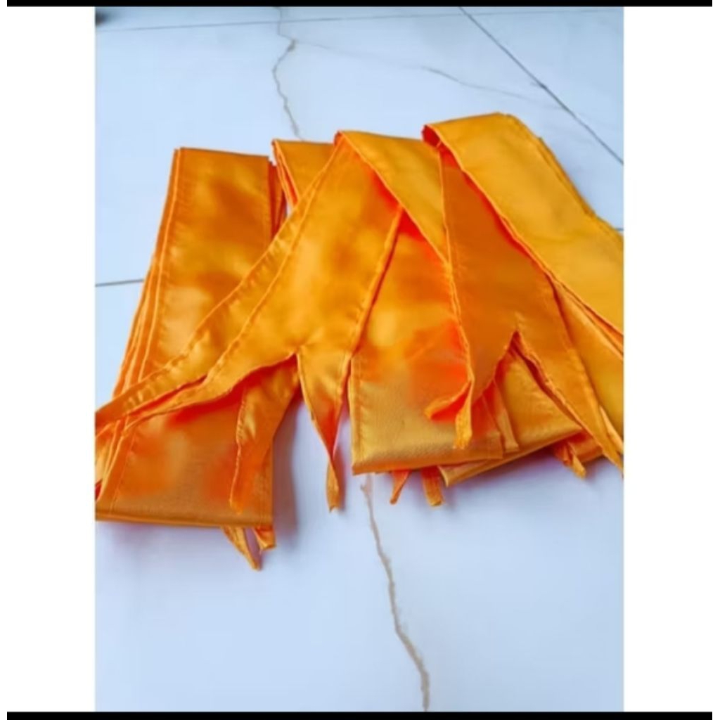 Sabuk kuning polos Ikspi sabuk beladiri ikspi kuning polos