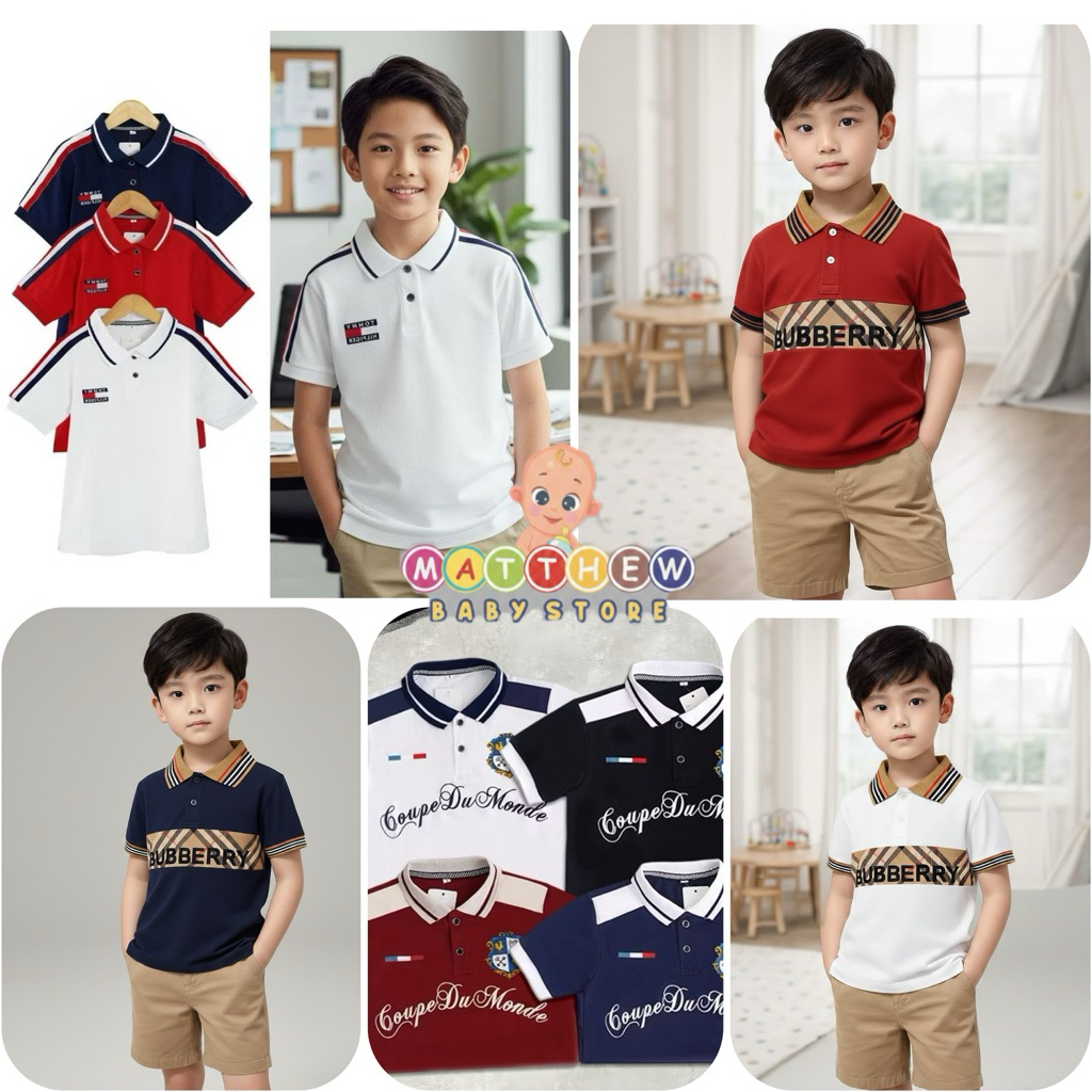 BAJU ANAK LAKI LAKI ALOHA KAI / KAOS ANAK LAKI LAKI BAHAN SPANDEK PREMIUM 2-10TH