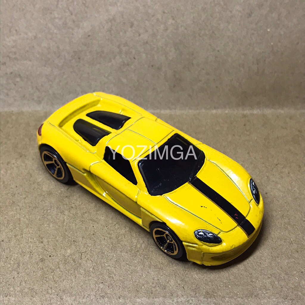 HOT WHEELS PORSCHE CARRERA GT KUNING LOOSE