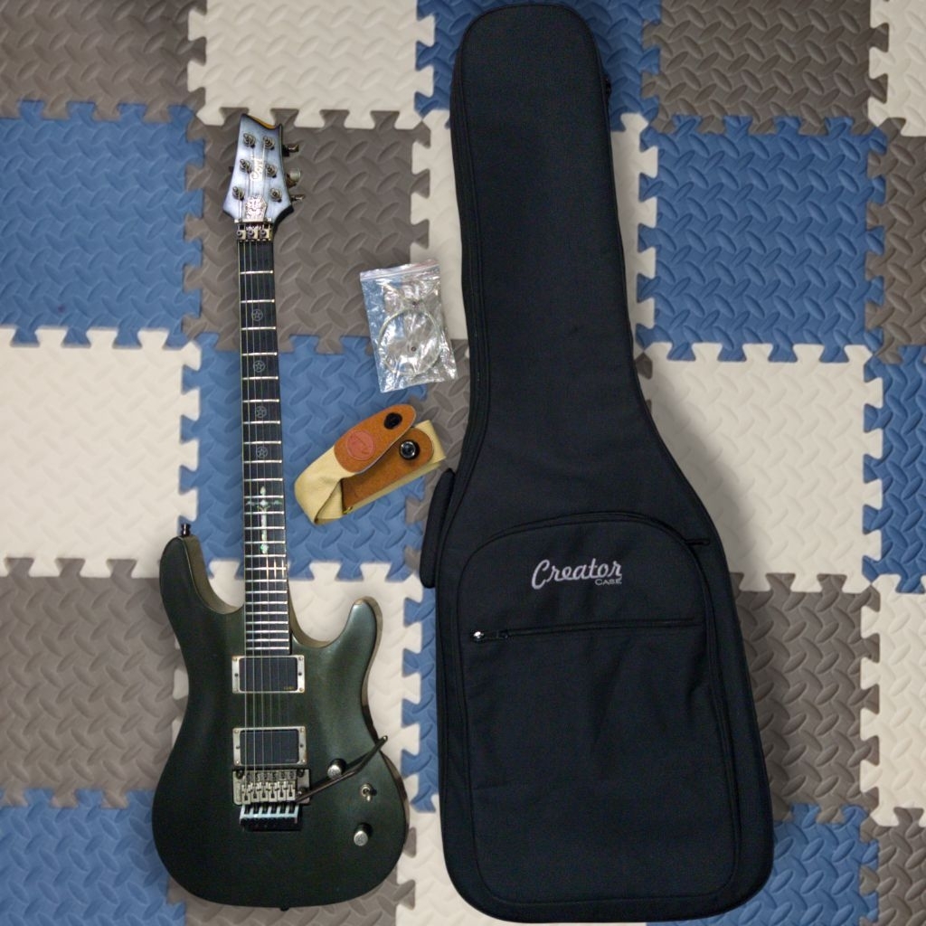 Gitar Cort EVL K6 Black Metalic Satin
