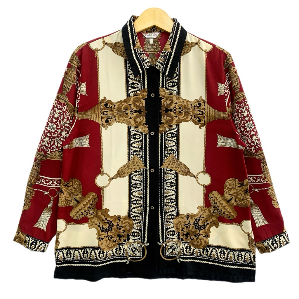 kode A1003 kemeja vintage size XXL lokal Kemeja vintage kemeja mewah kemeja sultan kemeja silk kemej