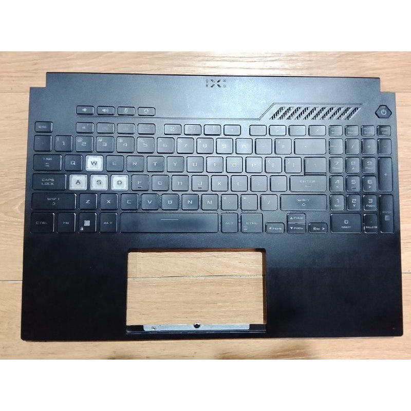 Frame Keyboard ASUS TUF Gaming FX507 FA507 FX517 A15 F15 Palmrest Upper Top Case with US RGB Backlit