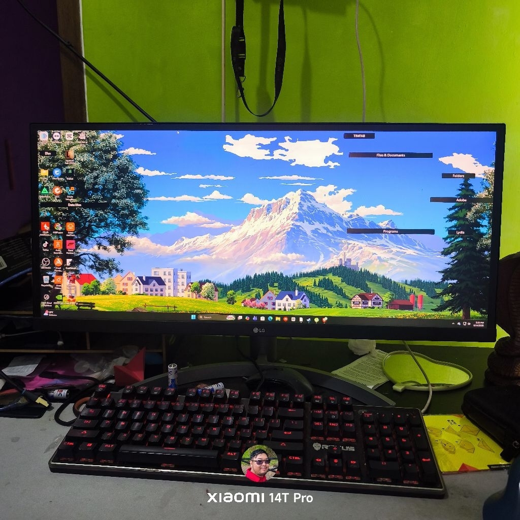 LG 29WK600 bekas monitor ultrawide