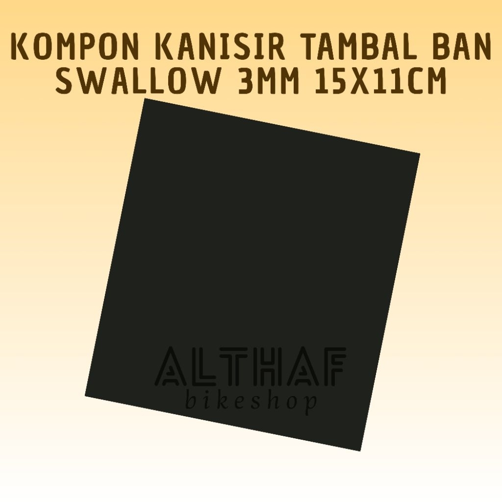 Swallow Kompon Kanisir 3mm Tambal Ban