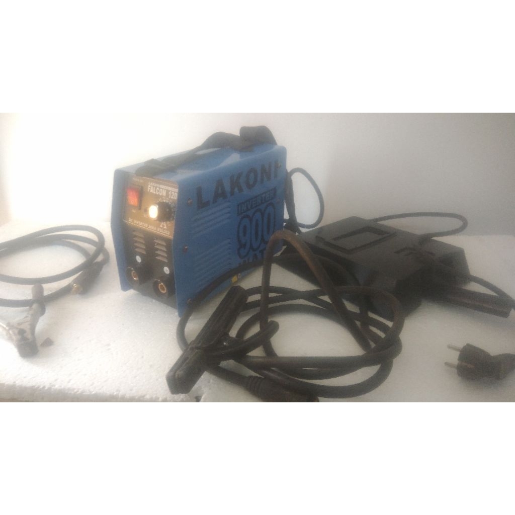 Mesin Las Listrik 900WATT LAKONI Falcon 120e Trafo Inverter BEKAS