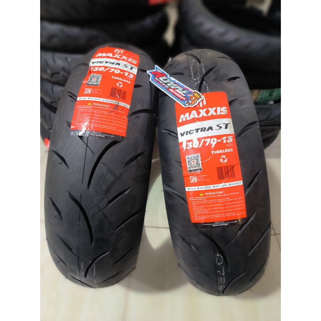 BAN MAXXIS VICTRA RING 13 130/70 120/70 110/70 140/70 RING 13 TUBELESS BAN METIC BAN MAXXIS
