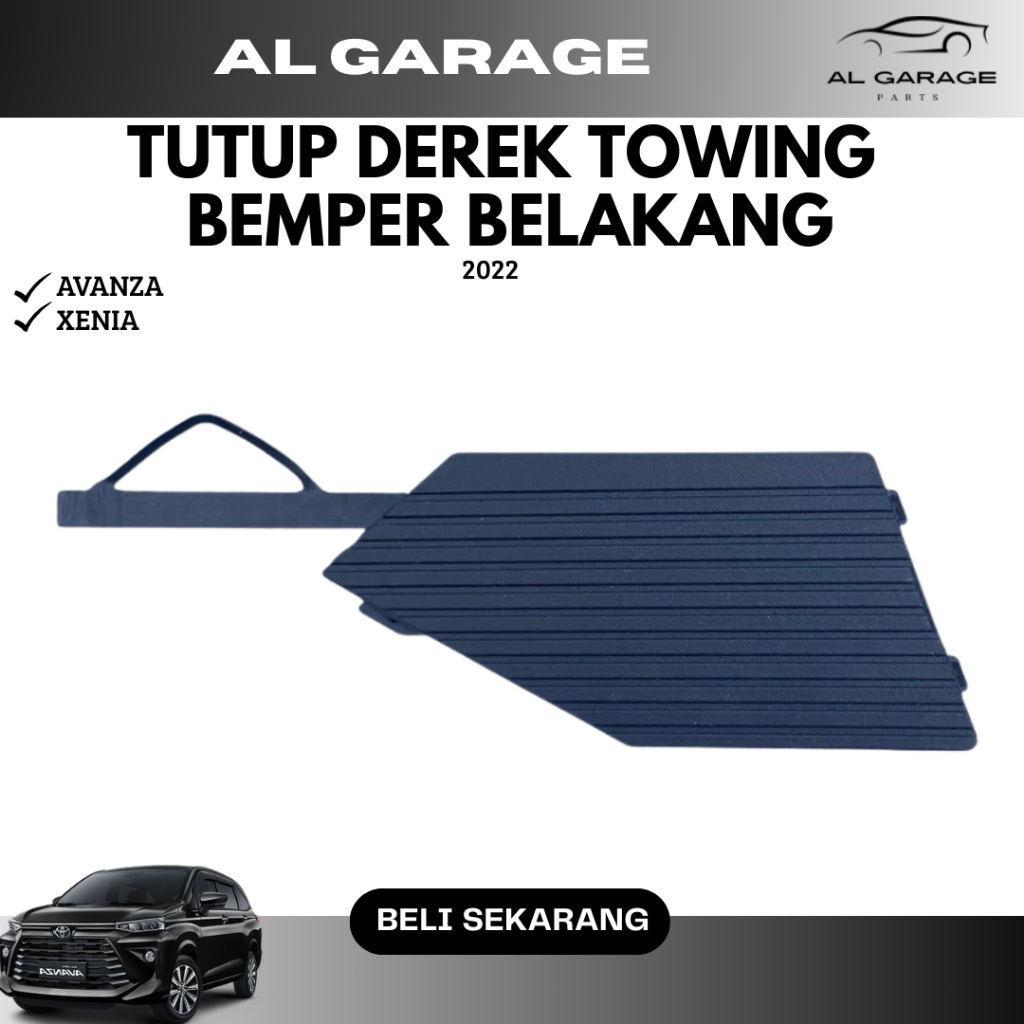 TUTUP DEREK TOWING BEMPER BELAKANG AVANZA XENIA 2022