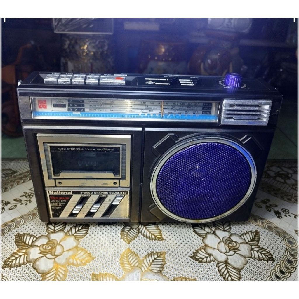 Radio tape kaset merk NATIONAL