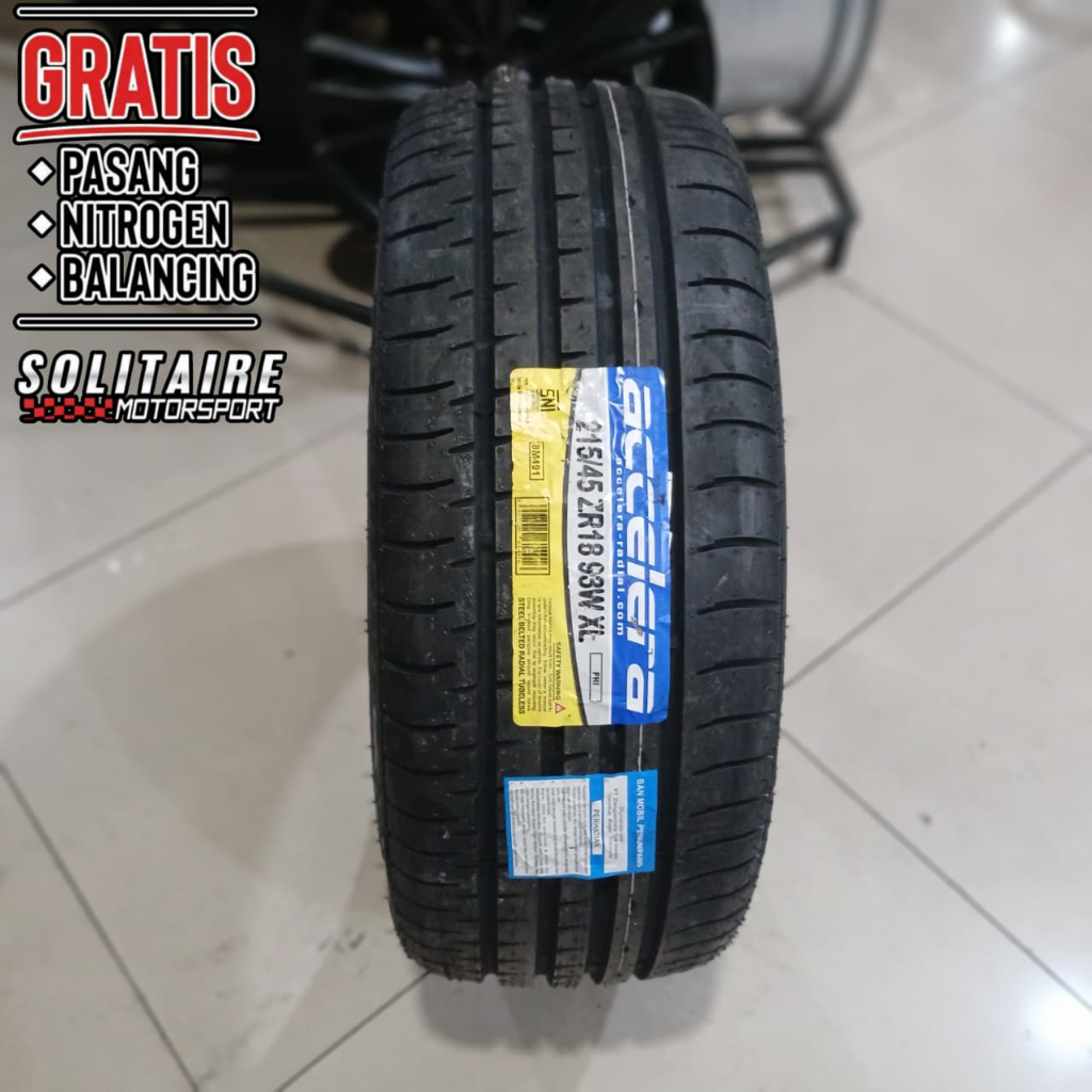 BAN ACCELERA PHI-R 215/45 R18 | BAN MOBIL TIPIS BERKUALITAS | BAN HARIAN 215 45 RING 18