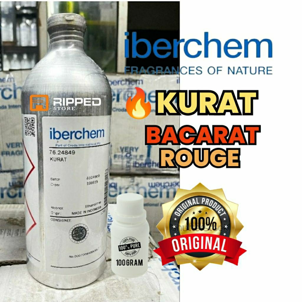 100ml Bibit Parfum Murni Kurat Baccarat Bacarat By Original Iberchem