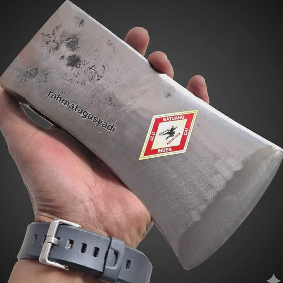 Kapak/Kampak Kayu Premium Full Baja Sepuhan Pembelah Kayu Besar