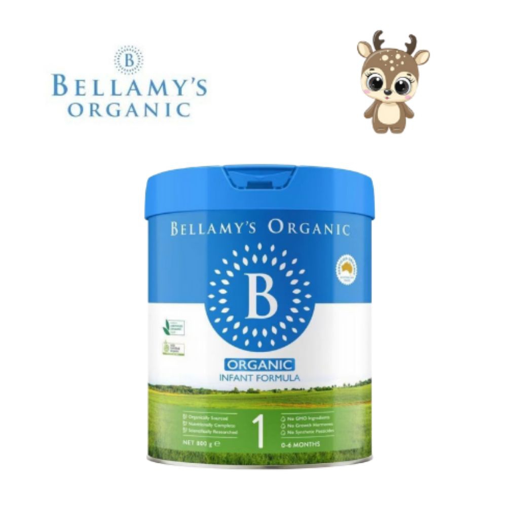 Bellamys Organic Susu Formula Milk Baby & Anak Step 1