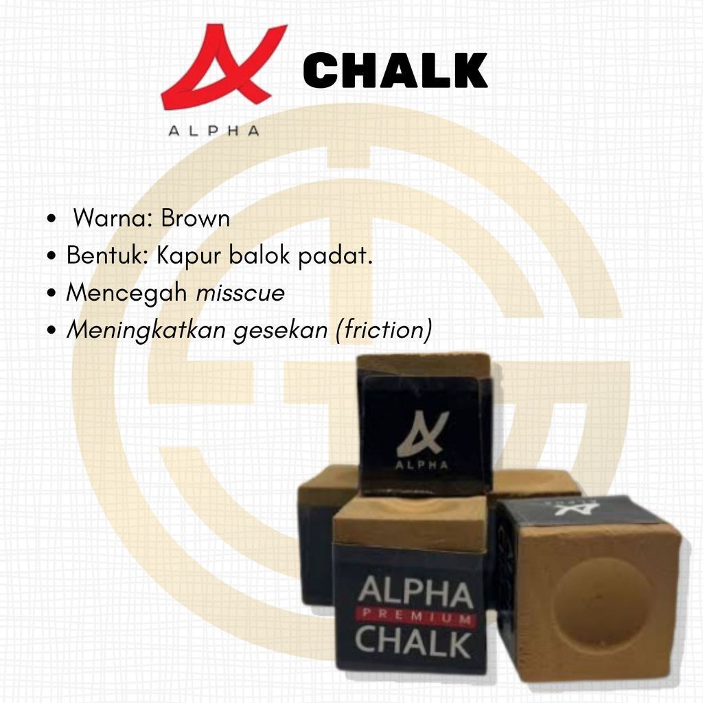 Alpha Premium Chalk - Brown