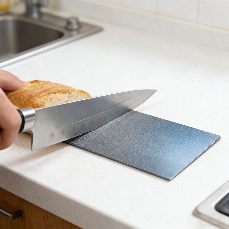 Batu Asah Pengasah Pisau Diamond Plate Asah Pisau Plat Intan Batu 3000# /2000#/1000# Penajam