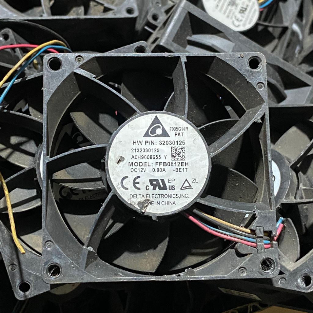 kipas high sped 8×8 12v0.80a/0.84a ada minus