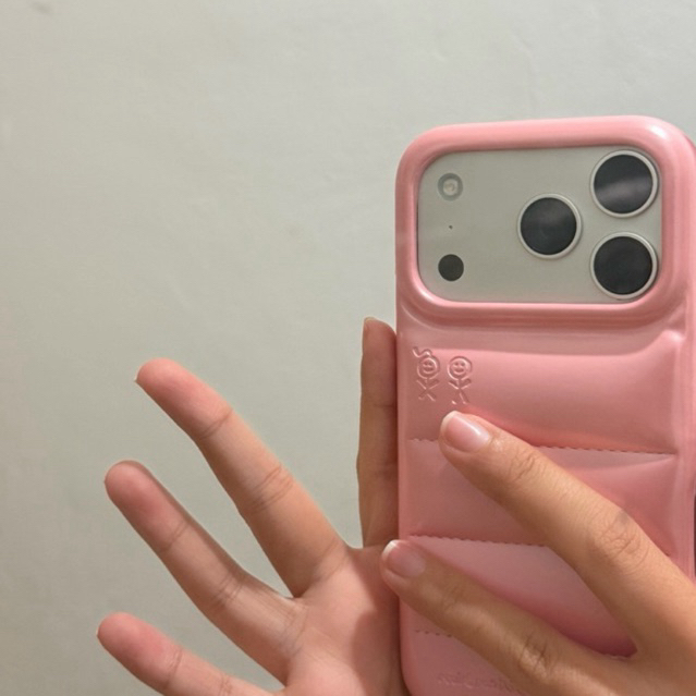 [READY] URBAN SOPHISTIATION PRELOVED PUFFER CASE BALLERINA PINK 17 PRO