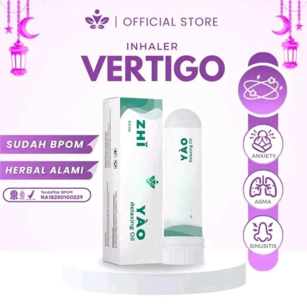 PROMO SALLE  Inhaler Aromaterapi Meredakan Vertigo Hidung Tersumbat Relaksasi