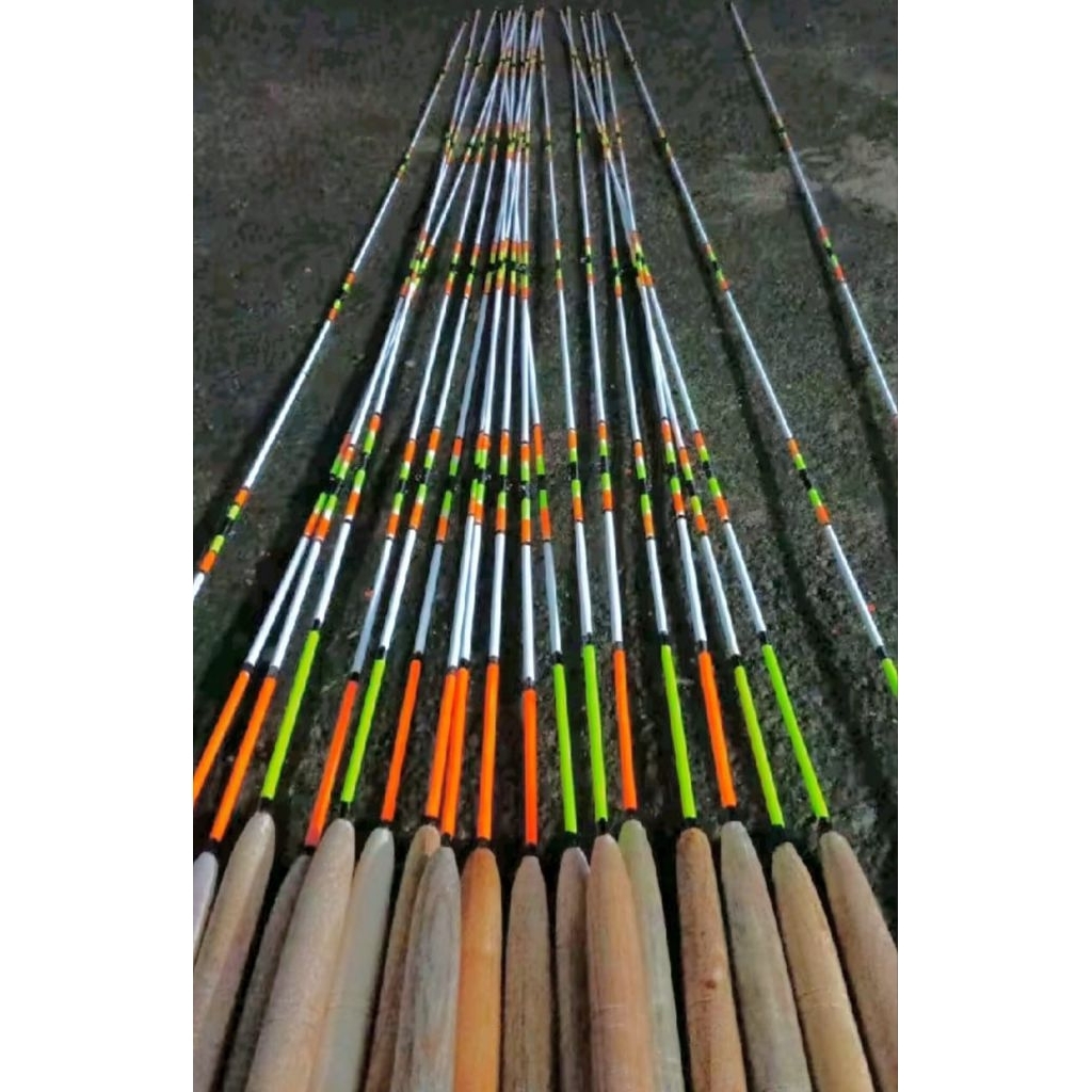 Joran lentur fiber solid  panjang 140 cm