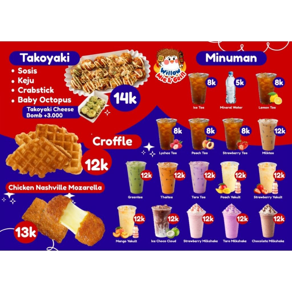 Jasa Desain Menu + Free cetak Menu