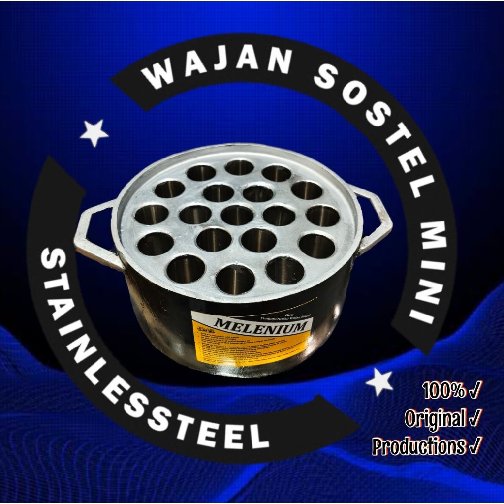 WAJAN SOSTEL MINI MELENIUM 19 LUBANG