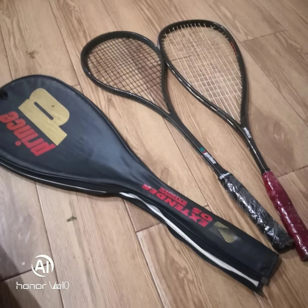 Raket prince ORIGINAL sepasang termasuk tas
