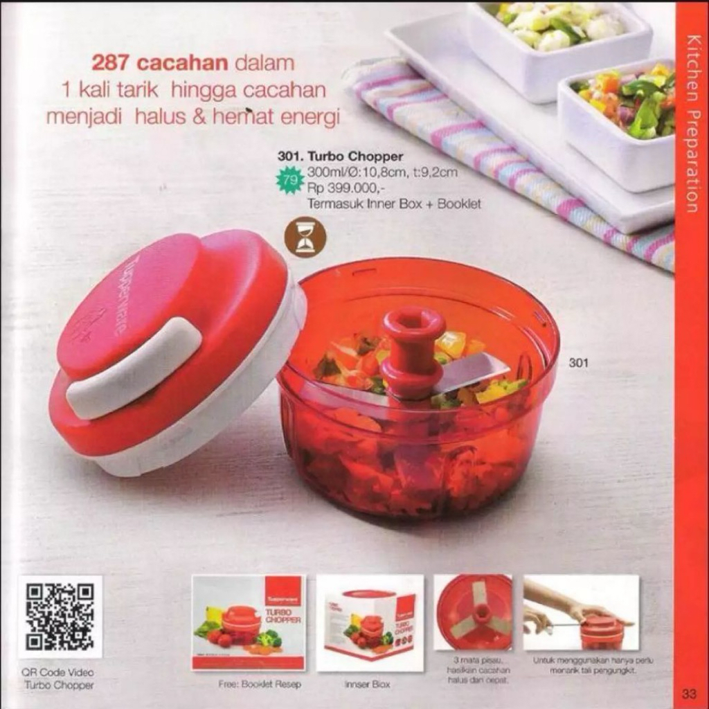 tupperware turbo chopper