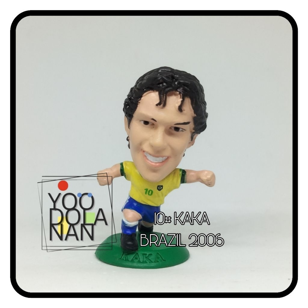10# KAKA - BRAZIL 2006 CORINTHIAN MICROSTARS SOCCERSTARZ FIGURE PEMAIN BOLA