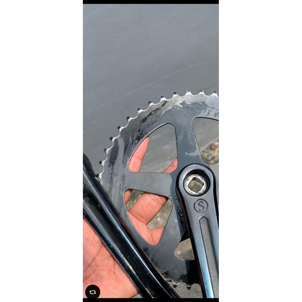 Crank single speed Logo S
