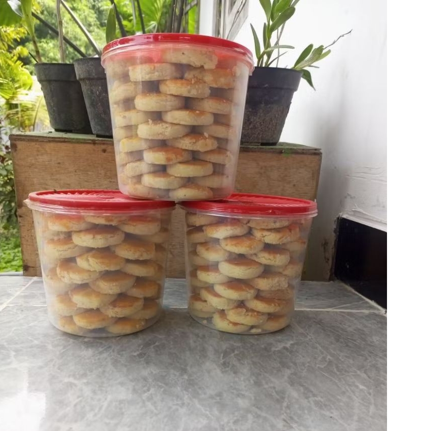 Toples kue Kacang Jember Sumber Rejeki premium exp.Aman