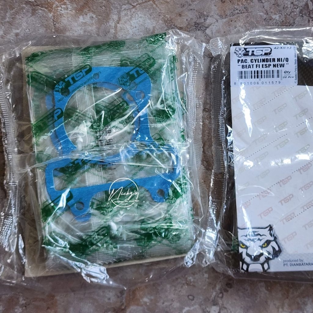 TGP Paking Blok Bawah Beat FI Esp New Hi Q BB Honda Beat FI Esp K25G Scoopy FI Esp K16R Scoopy FI Es