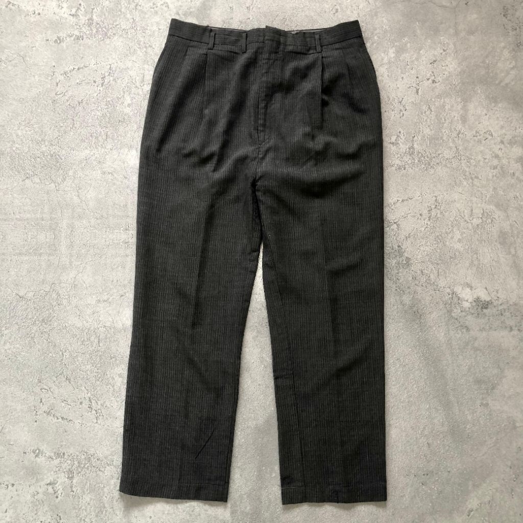 Vintage Japanese Dark Grey Trousers