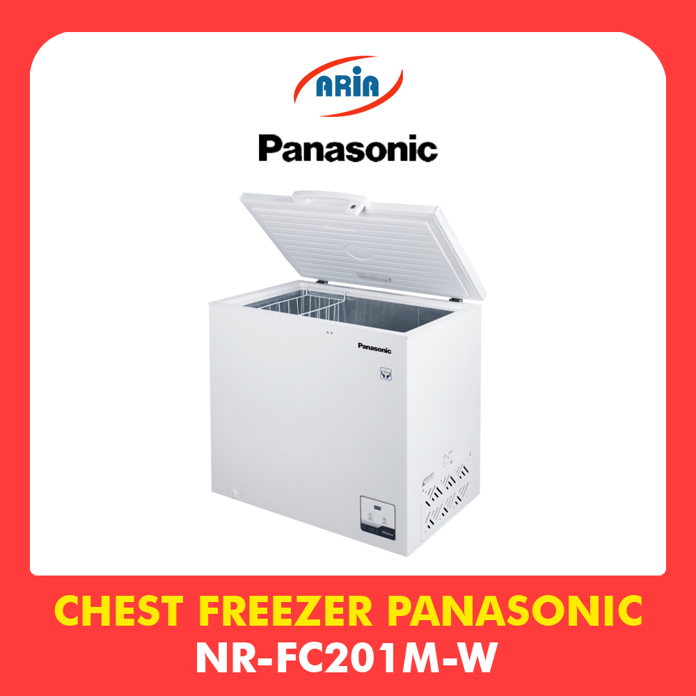 Chest Freezer Box PANASONIC 200 Liter NR-FC201M-W