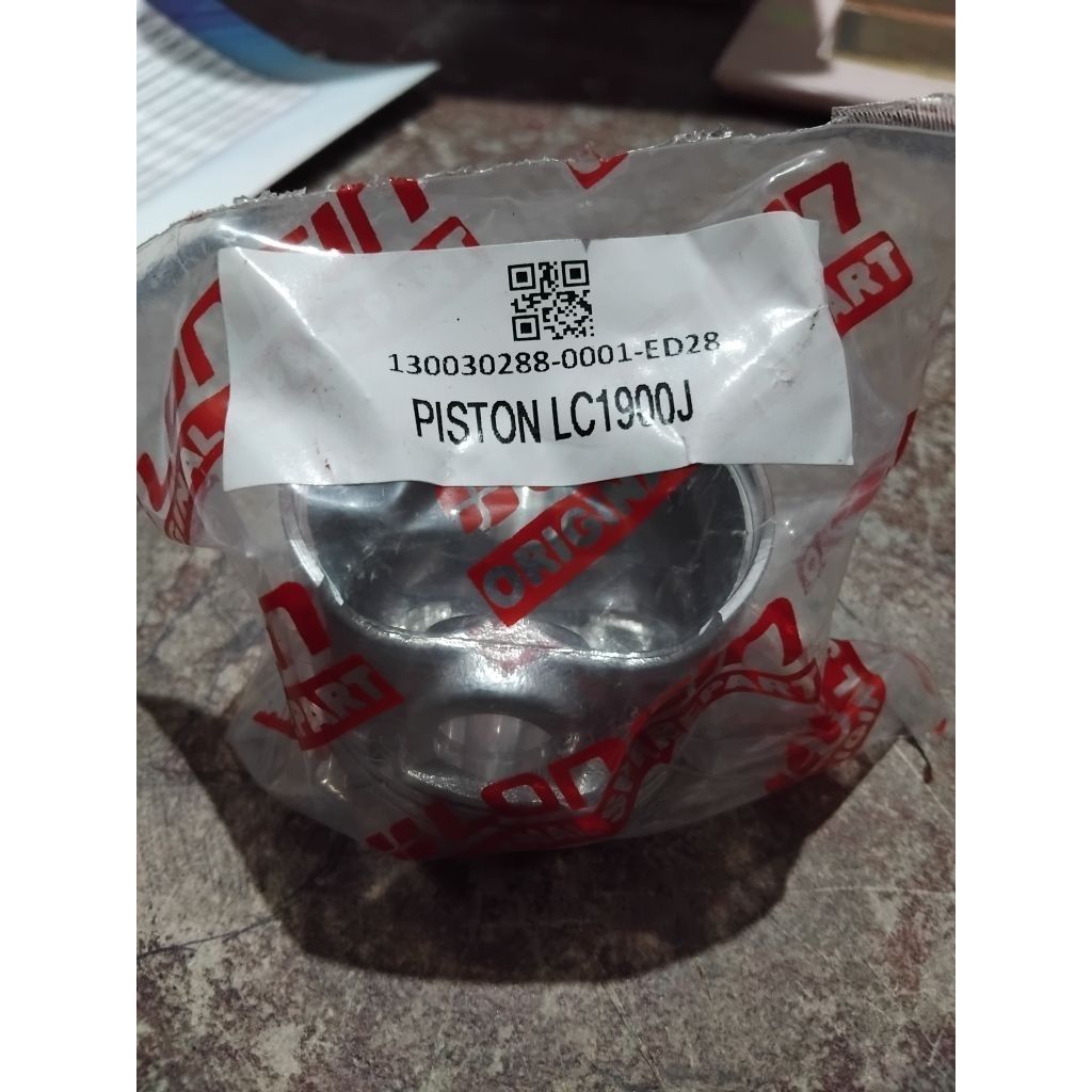 PISTON ONLY MESIN GENSET LONCIN LC1900J / SEKER GENSET MERK LONCIN ORI LC1900J ASLI