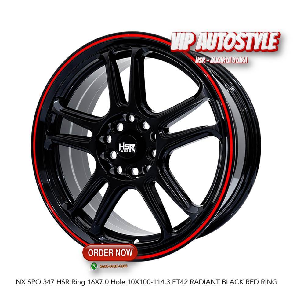promo velg mobil velg ring 16 Untuk Rush Terios Stargazer Xenia new - HSR jakarta Utara HSR NX SPO