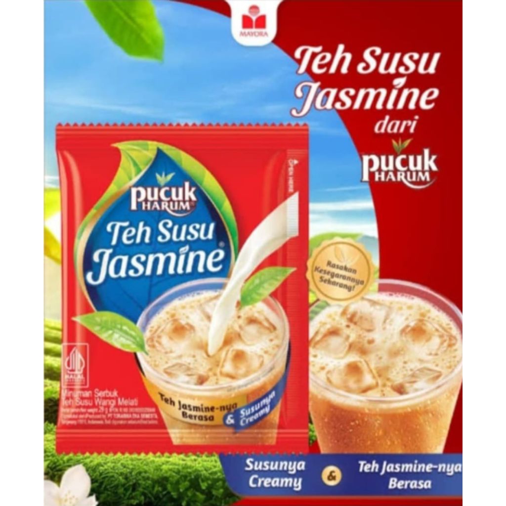 teh susu jasmine pucuk harum