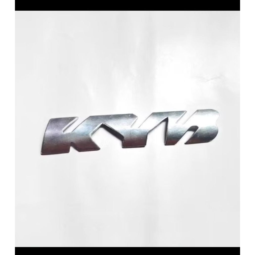 Emblem Kayaba Almunium/Emblem Kayaba Logam