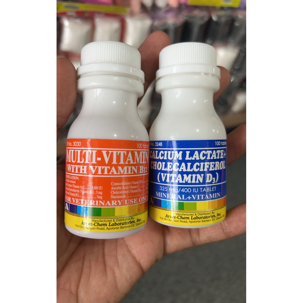 calcium dan B complex untuk ayam