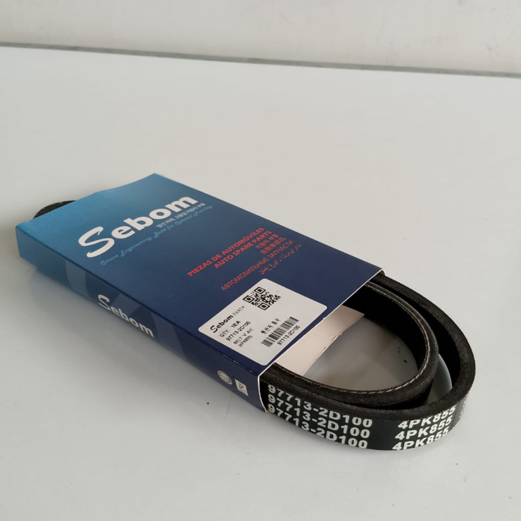 Vbelt V-Belt Fan Belt AC Hyundai Trajet Cvvt 4PK855