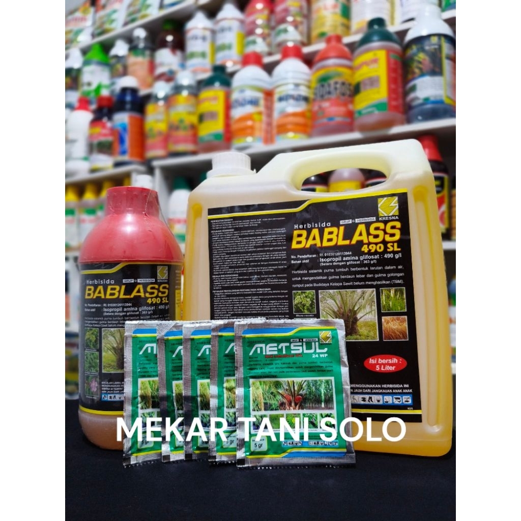 Bablass 490SL - Herbisida Sistemik Racun Rumput Liar