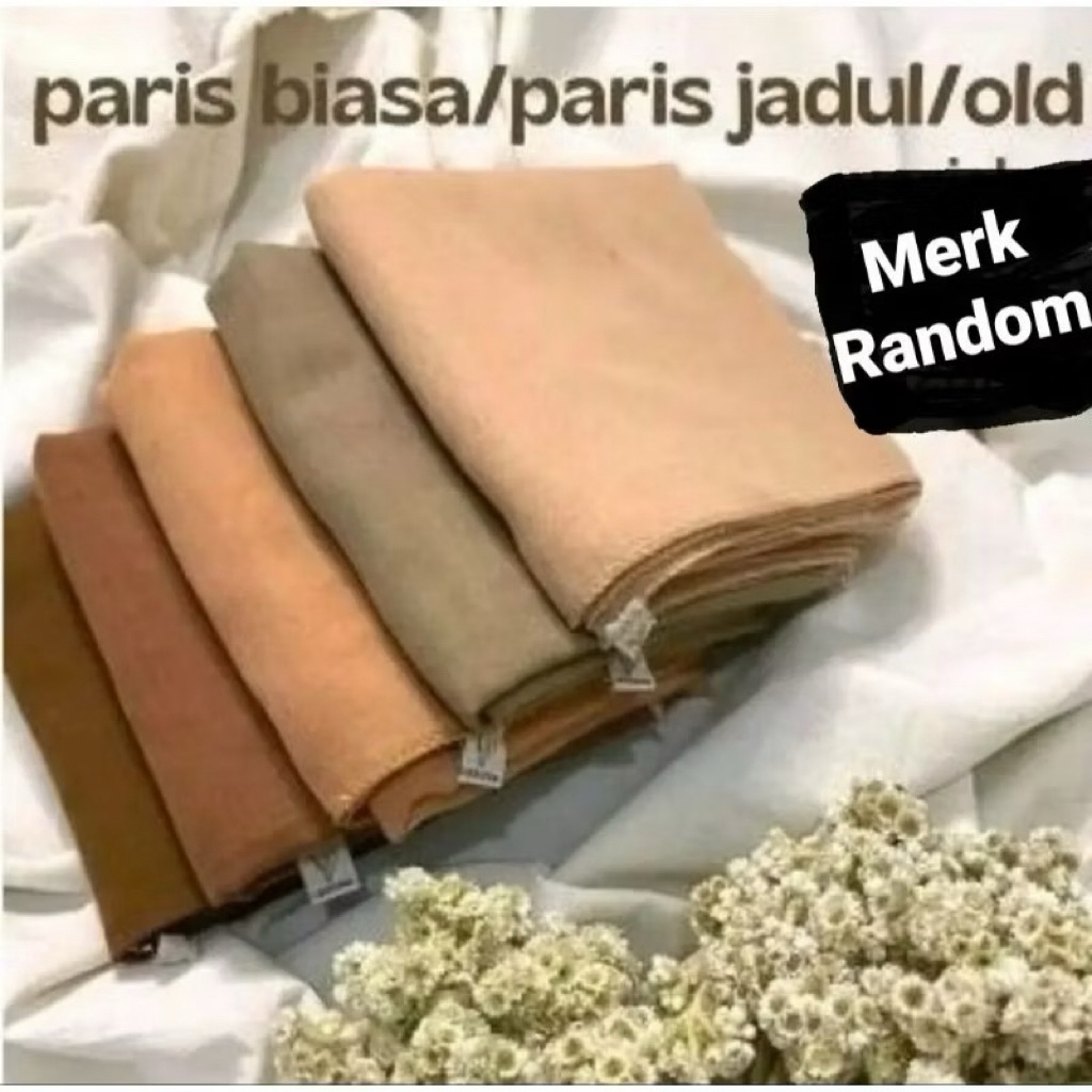 Grosir Jilbab Paris Jadul Merek Random