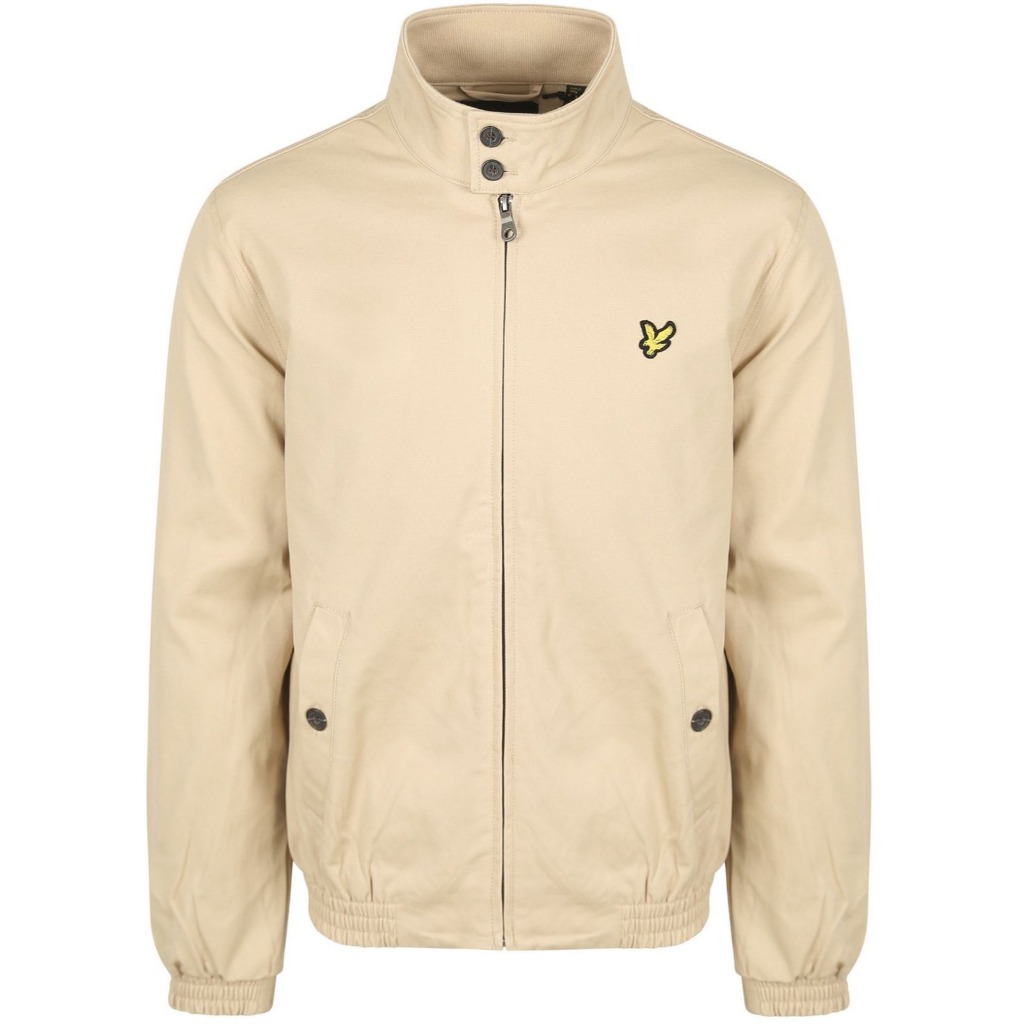 Lyle & Scott Harrington Jacket Biege BNWT Original Resmi