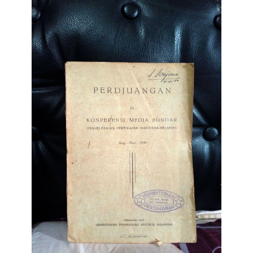 Perdjuangan di Konferensi Medja Bundar